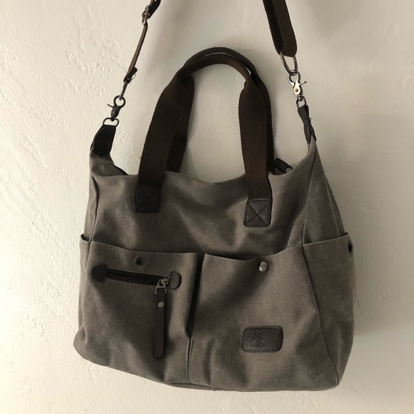 ❌SOLD❌Canvas Tech Bag / Weekender Bag - Picture 3 of 14